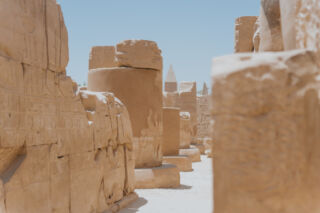 Egy elfeledett szent tó bukkant elő a sivatagi homok alól Karnakban